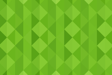 Abstract geometric background. Triangular pixelation. Mosaic, green gradient.