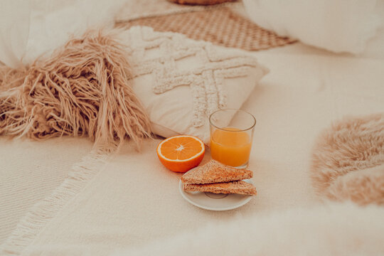 Fr&uuml;hst&uuml;ck am Bett