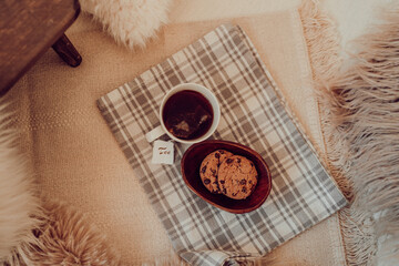 Tee und Kekse