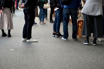 Obraz premium 人波