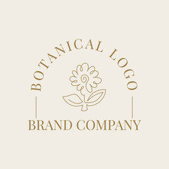 Botanical Florist One Line Illustration