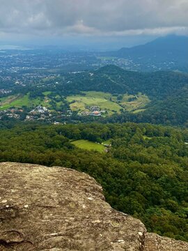 Mt Kiera cliff top view