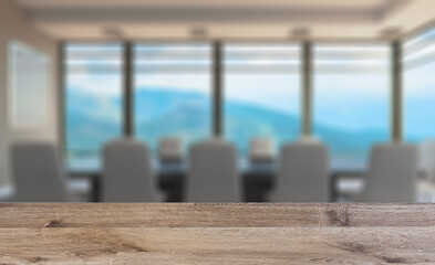 Modern office building interior. 3D rendering.. Empty paintings. Background with empty table. Flooring.