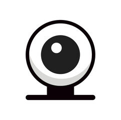  Security camera cctv icon vector