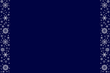 Snowflake Christmas design blue background. Snow background. Merry Christmas. Card with snowflakes. Winter. Happy holidays