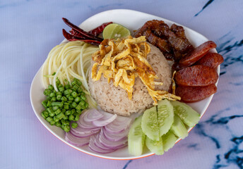 Thai Food Mixed Dishes 