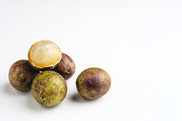 Matoa fruit from Papua, Indonesia. Matoa contains vitamin, nutrients and antioxidant. Selective focus image.
