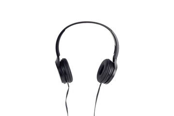 headphones on a white background. Headphone product photo