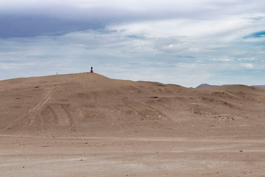 Monolith On The Desert