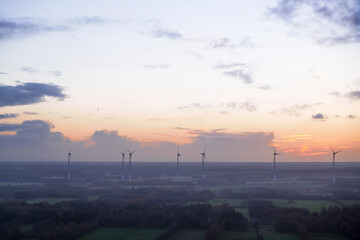 Luftaufnahme Norddeutschland
