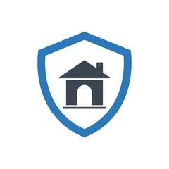 Home security icon ( vector illustration )