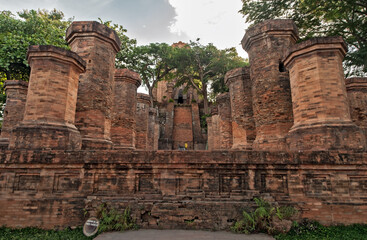 Stock Photo - Nha Trang, Vietnam. Po Nagar Cham Towers. The north tower Thap Chinh
