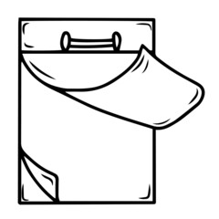 Vector children's design for backgrounds and fabrics, postcards, stickers. A sheet from the calendar