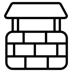 black and white house