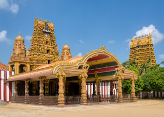 The beautiful Nallur Kandaswamy Kovil temple