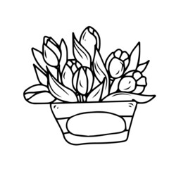 Vector children's design for backgrounds and fabrics, postcards.Sakura,plant,flower,inflorescence