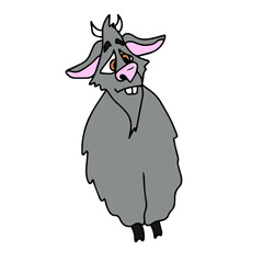 Vector children's design ,for a postcard banner sticker,