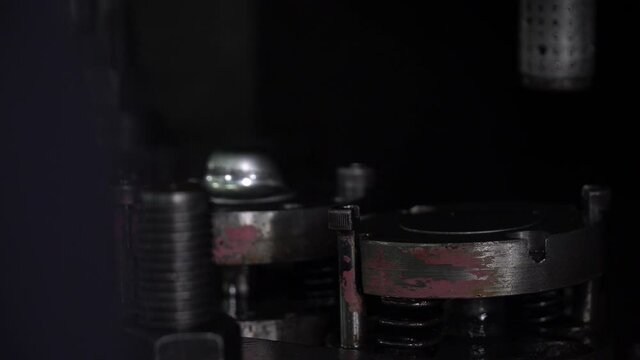 Automatic hydraulic press stamping machine and  press mold bowl metal  in manufacturing process