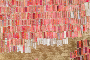 Carpet Drying Drone Photo Dosemealti Antalya Turkey