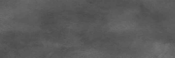 Panorama Blank Blackboard Background. Black Chalkboard texture with faded chalk wipes