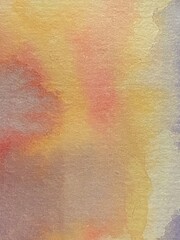 watercolor paper paint pink yellow purple