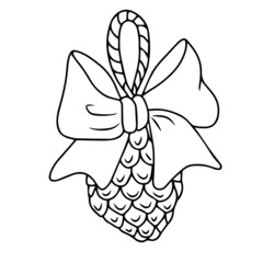 Vector children's design for backgrounds and fabrics, postcards, stickers. New Year's holiday.