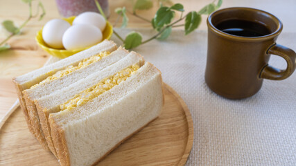 卵サンドイッチ(ゆでたまご)