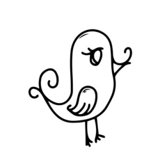 Vector children's design ,for a postcard banner sticker,