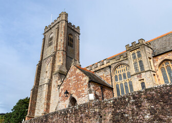 The parish church of Saint Michael, Minehead, Somerset, UK