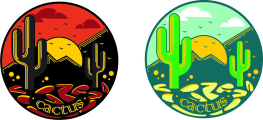 cactus logo concept