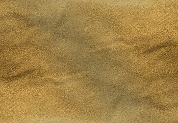 Fototapeta na wymiar Dirty cloth surface with gold grunge texture for background