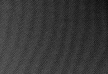 Dark gray woven cotton fabric for texture background