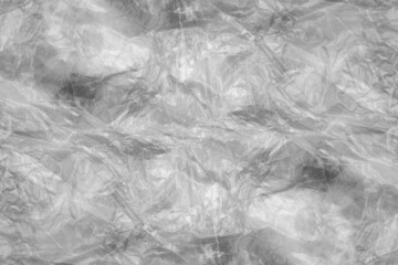 Transparent shiny ​wrapped polythene texture for backgroun