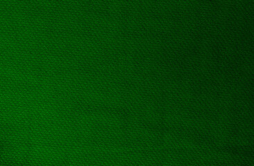 Knitted green linen fabric texture background