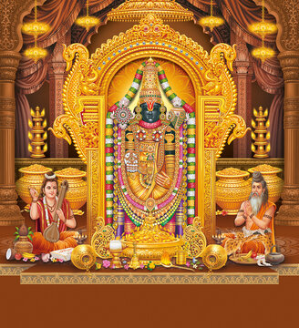 Lord Balaji Images – Browse 361 Stock Photos, Vectors, and Video | Adobe  Stock