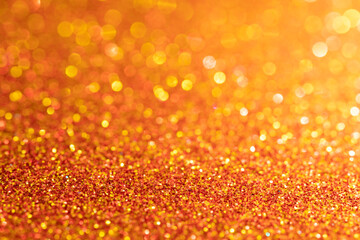 Are Plane Of  Gold Glitter Background