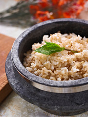 Cooked Brown Rice