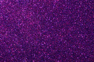 Are Plane Of  Purple Glitter Background