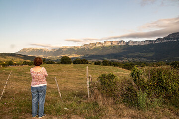 Fototapeta na wymiar Strolling through the Valle de Mena
