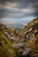 Sunset over the mountains, Kerry, Ireland on the Wild Atlantic Way