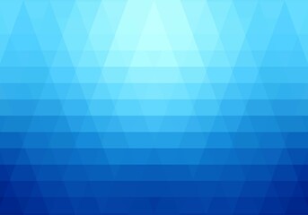 Modern blue geometric shapes background