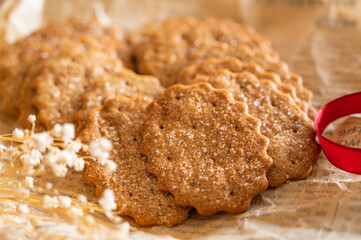 プレーン味のクッキー