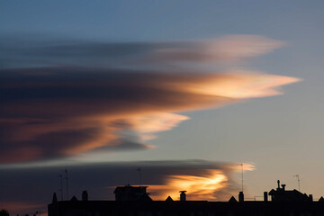 Fototapeta premium sunset sabadell