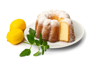 Ring Lemon Cake, Ciambella, Bundt Dessert