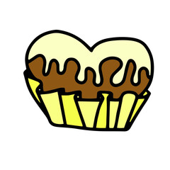 Vector children's design ,for a postcard banner sticker,