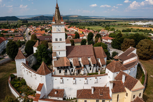 The castle church of harman in Romania