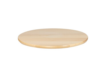 Wooden round product presentation and cutting board
