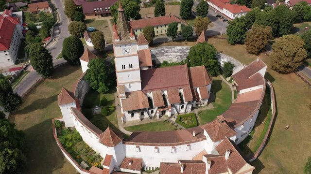 The castle church of harman in Romania