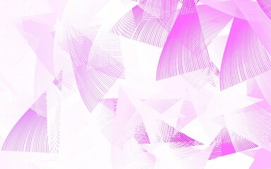 Light Purple vector background with polygonal style.