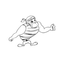 Vector children's design ,for a postcard banner sticker,